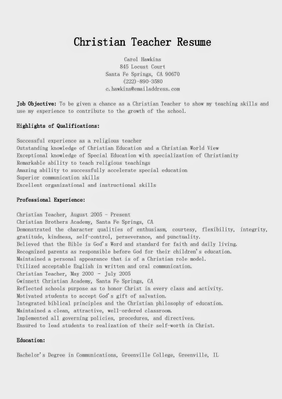 Sql developer skills resume